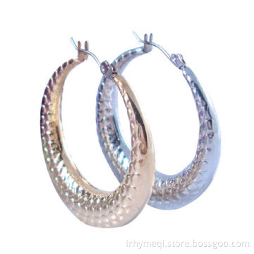 Surgical Steel Stud Earring with High Polish